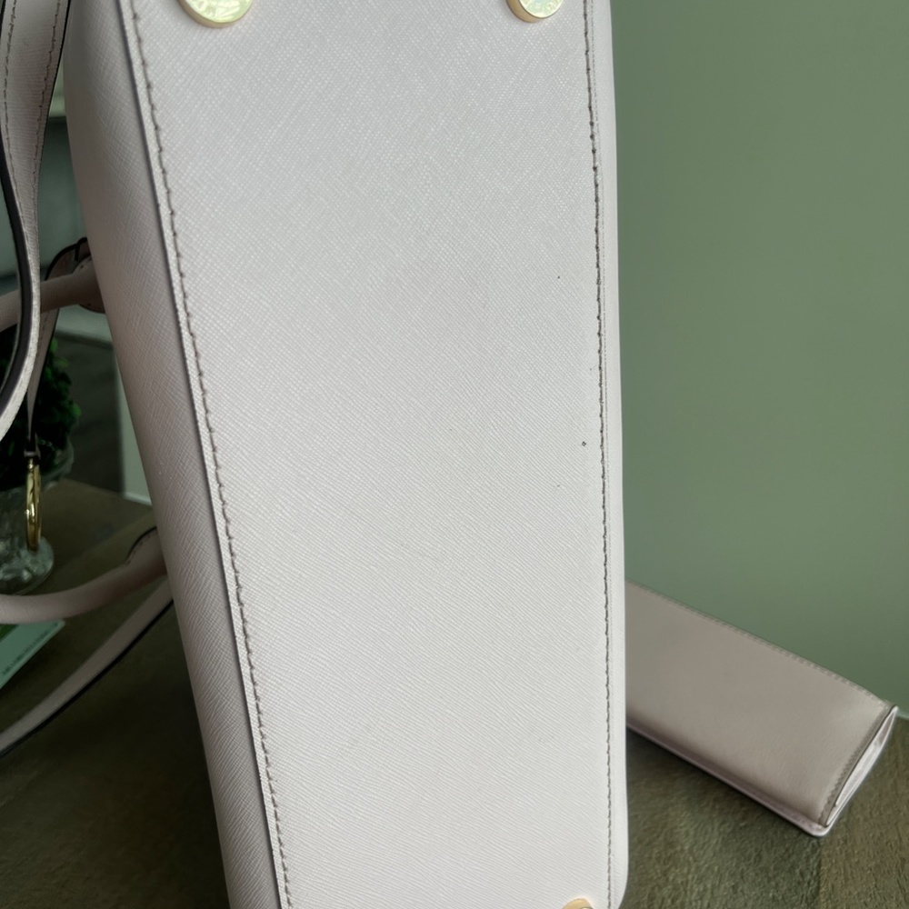 Michael Kors Pink Satchel Crossbody with Wallet - Picture 6 of 16